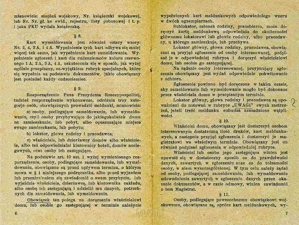 KKE 5928-5.jpg - Dok. Wskazówki dla prowadzących meldunki. Opracowane przez Pawła Skorobatowa, Łuck, 19 V 1931 r.